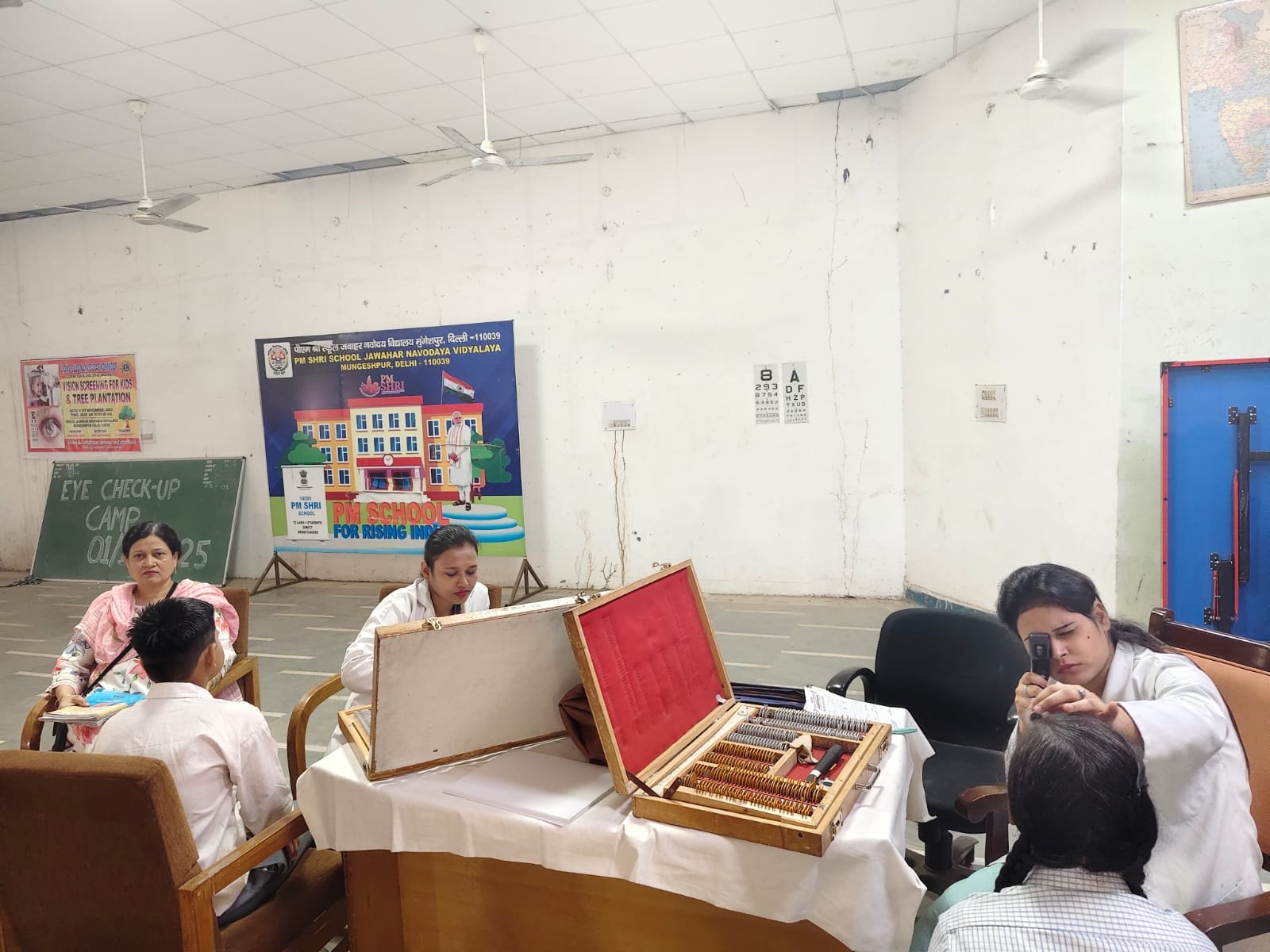 Free School Eye Screening Camp by Lions Club Kohinoor